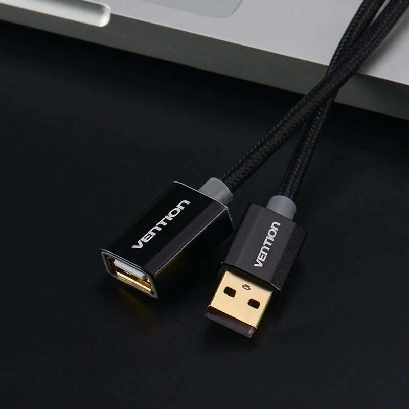 USB Удлинительный кабель Vention штекер гнездо высокоскоростной удлинитель для ПК