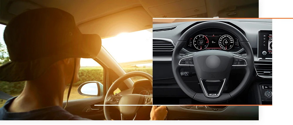 MEWANT черный чехол на руль из натуральной кожи и замши для Seat Leon 5F Mk3 2013- Ibiza 6J Tarraco Arona Ateca Alhambra