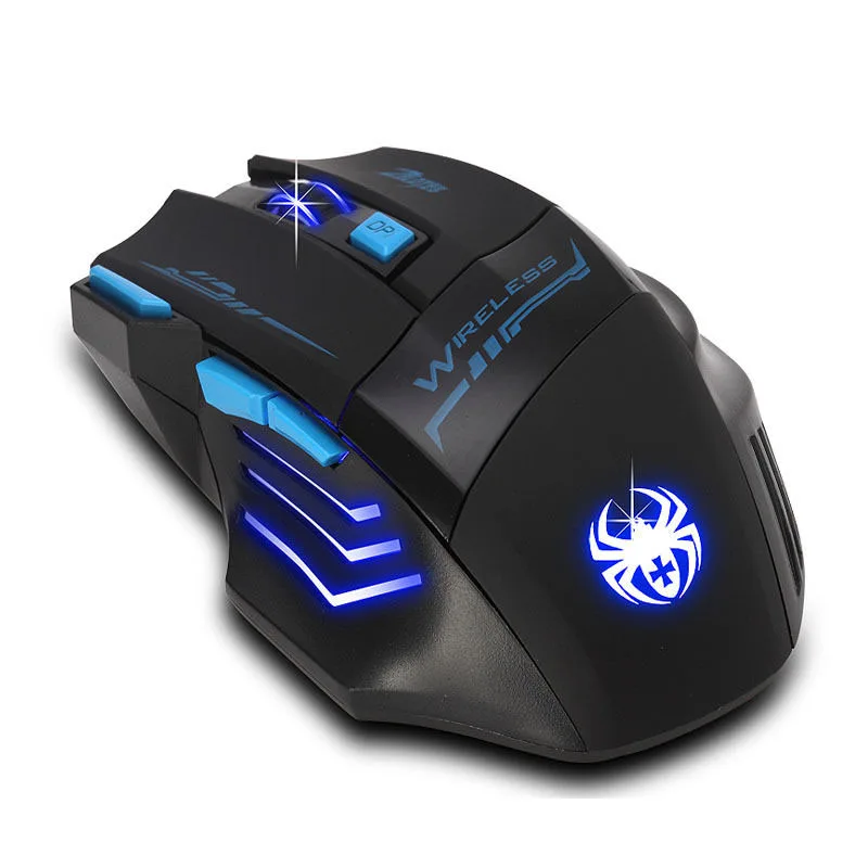 F 14 USB 2 4 ГГц беспроводная мышь игровая 30 м Wifi диапазон 7 кнопок 2400 dpi геймер для