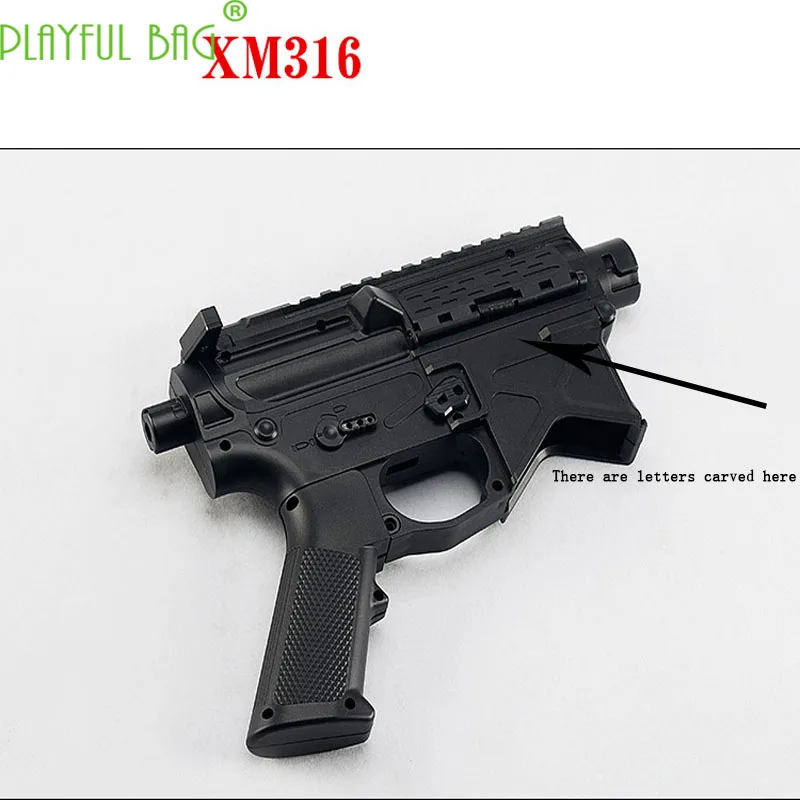 

Gel ball guns JM8 replacing 556 casing to strengthen XM316 split shell Free assembly accessories Outdoor shooting game