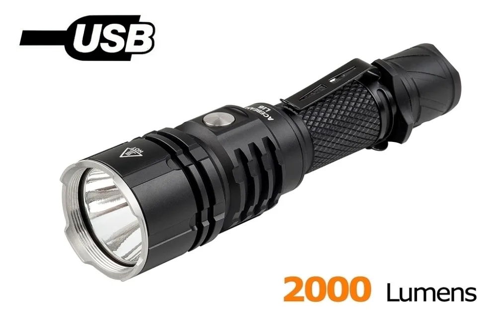 ACEBEAM L16 тактический фонарь XHP35 HI светодиодный max.2000LM лазерного луча 603 м