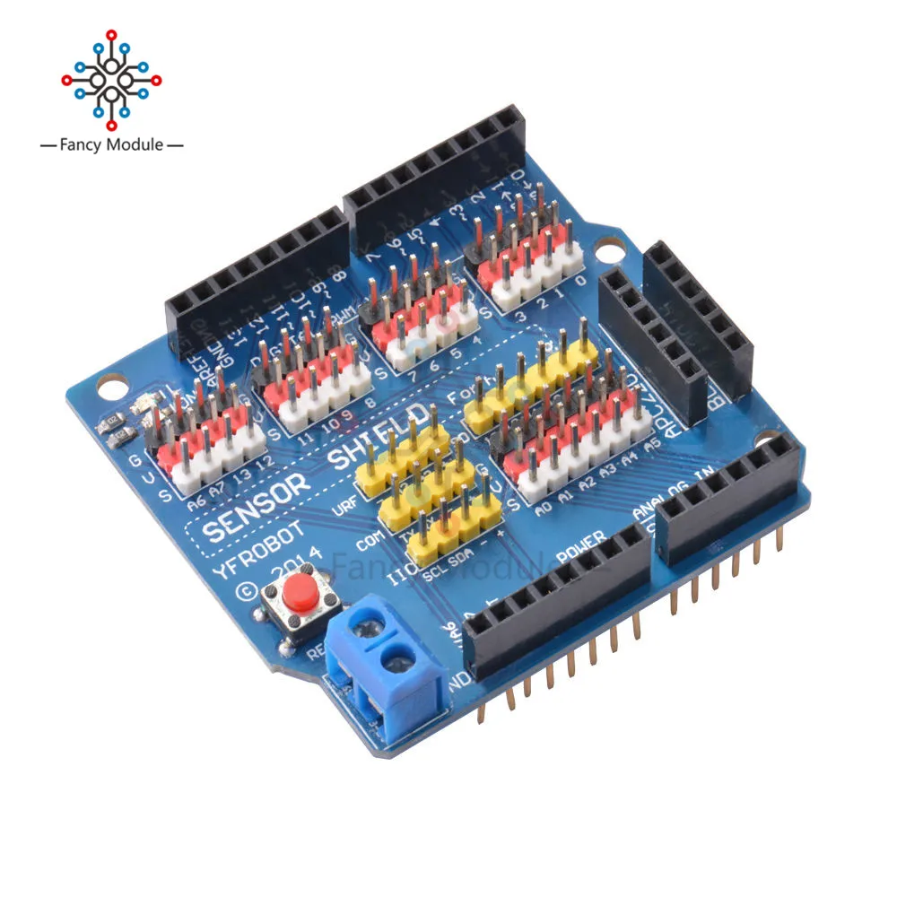 Щит расширительной платы с датчиком V5 щит для электрического модуля Arduino UNO R3