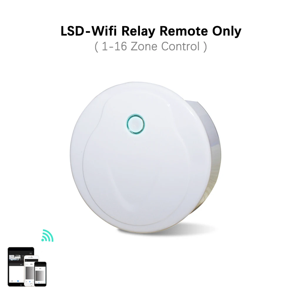 LSD-Wifi-Relay Only Светодиодный диммер 12 В 24 В ШИМ 2,4G светодиодный сенсорный RF беспроводной пульт дистанционного управления 5 в 36 В умный Wifi диммер контроллер для одноцветной светодиодной ленты - Цвет: LSD-Wifi-Relay Only