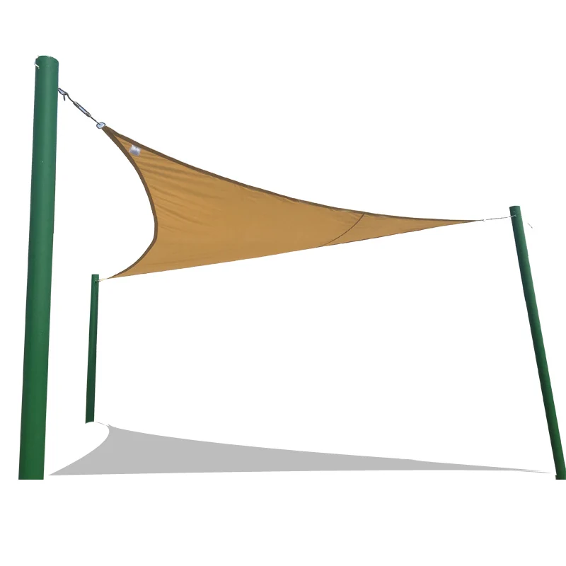 

sun shade sail outdoor HDPE triangles 3 3 3m Sun shading net mesh cloth awning anti uv gazebo balcony garden toldo swimming pool