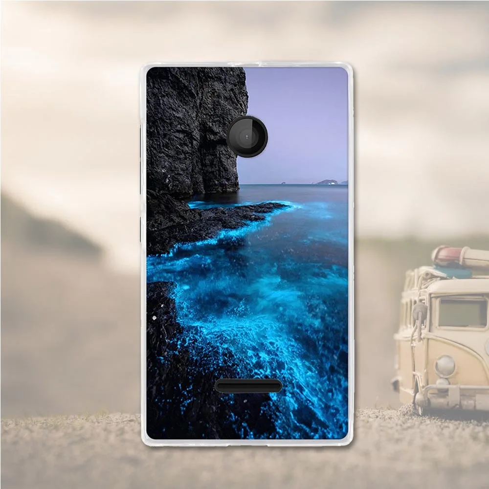 Для Funda Nokia Microsoft Lumia 435 чехол 3D рельефный рисунок мягкий силиконовый для |