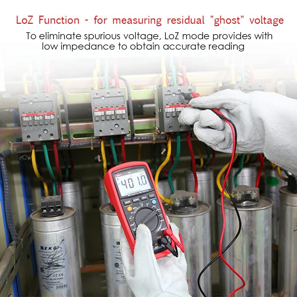 UT139E Цифровой мультиметр истинный RMS Многофункциональный коэффициент прочности