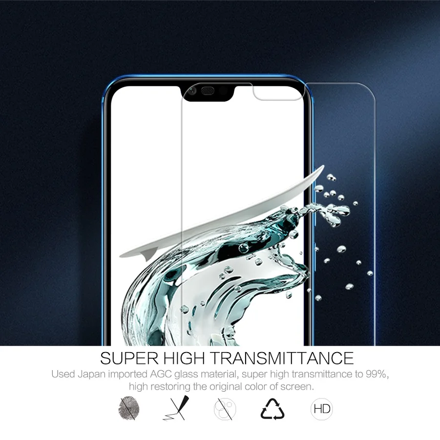 Honor 10 Защитная пленка NILLKIN Amazing H/H+ PRO 9H закаленное стекло для huawei honor 10 защитная пленка 5,84 дюйма