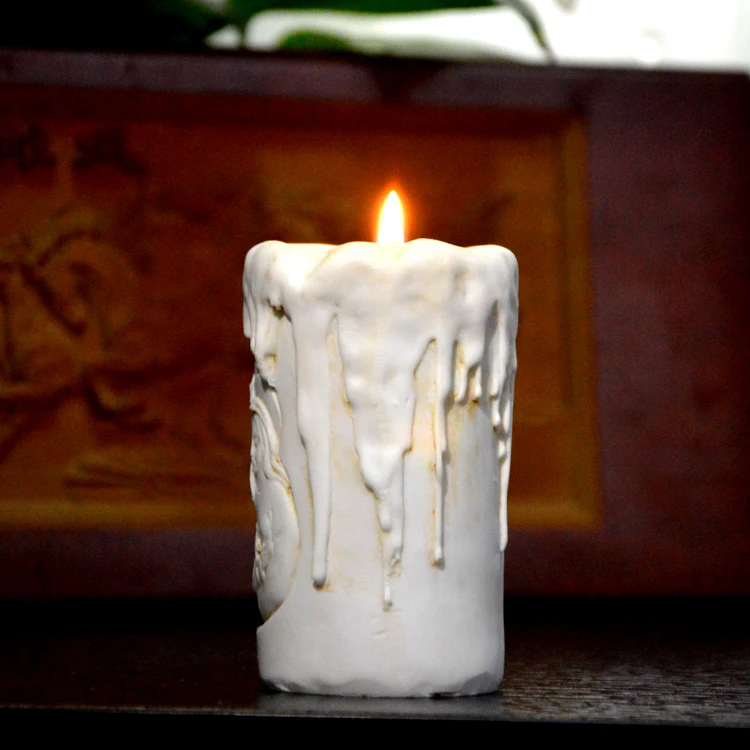 Женская форма для семьи из трех подсвечников ручной работы силиконовая