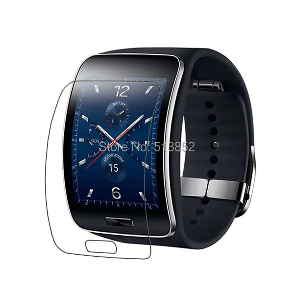 3 шт./лот Передняя Прозрачный ЖК Гвардии Экран Протекторы для Samsung Galaxy Gear S/R750