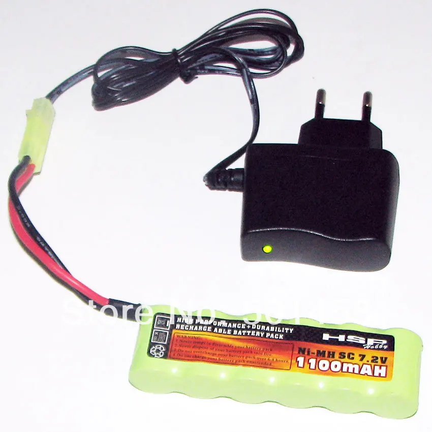 28003 HSP 7 2 V 1100Mah аккумулятор + зарядное устройство для 1/16 R/C грузовика