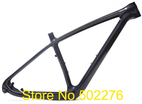 Полный углерод 3 K глянцевый MTB 2" колесо горный велосипед 29ER BSA рама+ гарнитура: 15,5", 17,", 19"