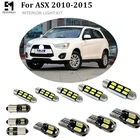 Shinman 4X ErrorFree интерьер светодиодный светильник пакет комплект для Mitsubishi ASX 2010-2015 Аксессуары для чтения двери светильник