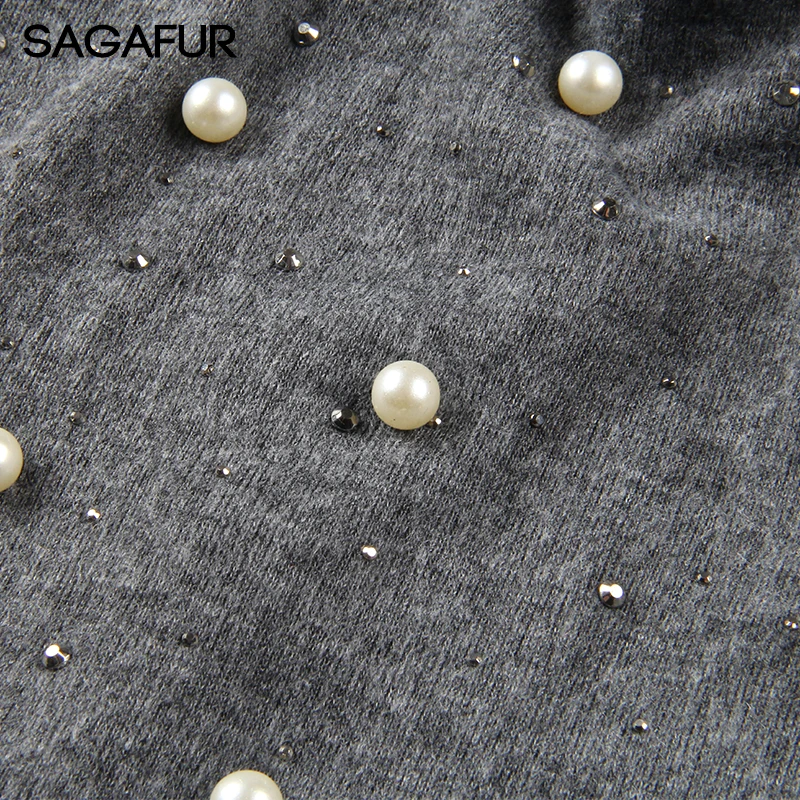 Зимняя меховая женская шапка Pearl шапочки со стразами для девочек из мягкой шерсти