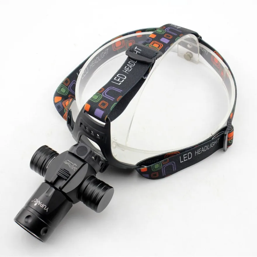 single headlamp Подводный дайвинг вспышка светильник заполняющий светильник diver L2 Мощный водонепроницаемый подводный T6 налобный фонарь желтый светильник светодиодный - Испускаемый цвет: single headlamp