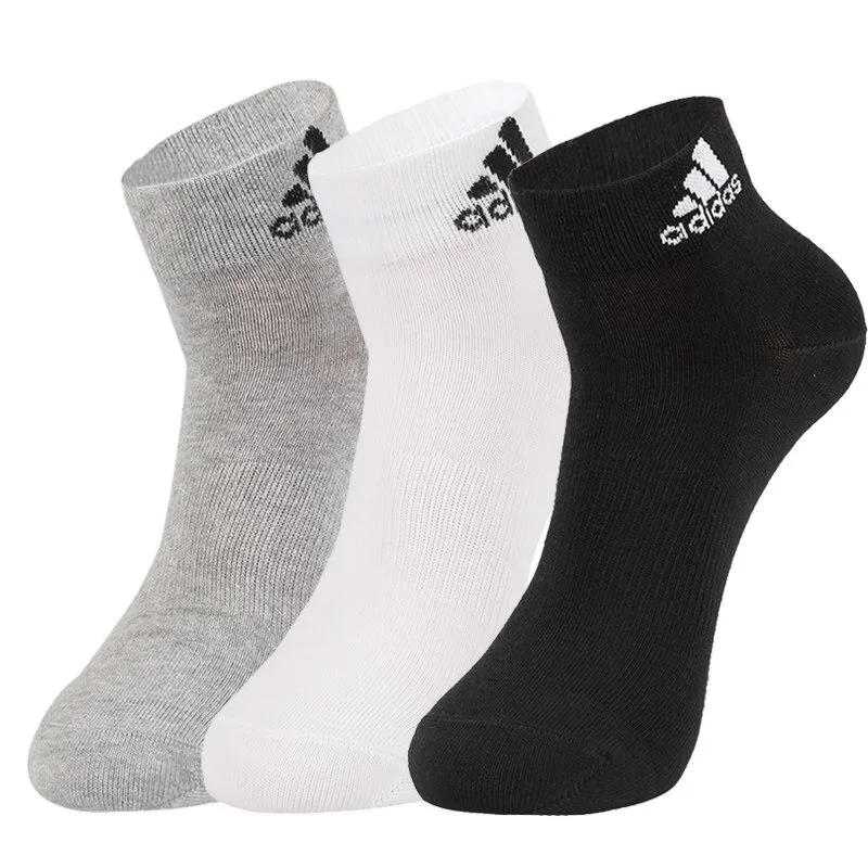 AA2322 Новое поступление Adidas PER ANKLE T 3PP унисекс спортивные носки(3 пары - Цвет: AA2322