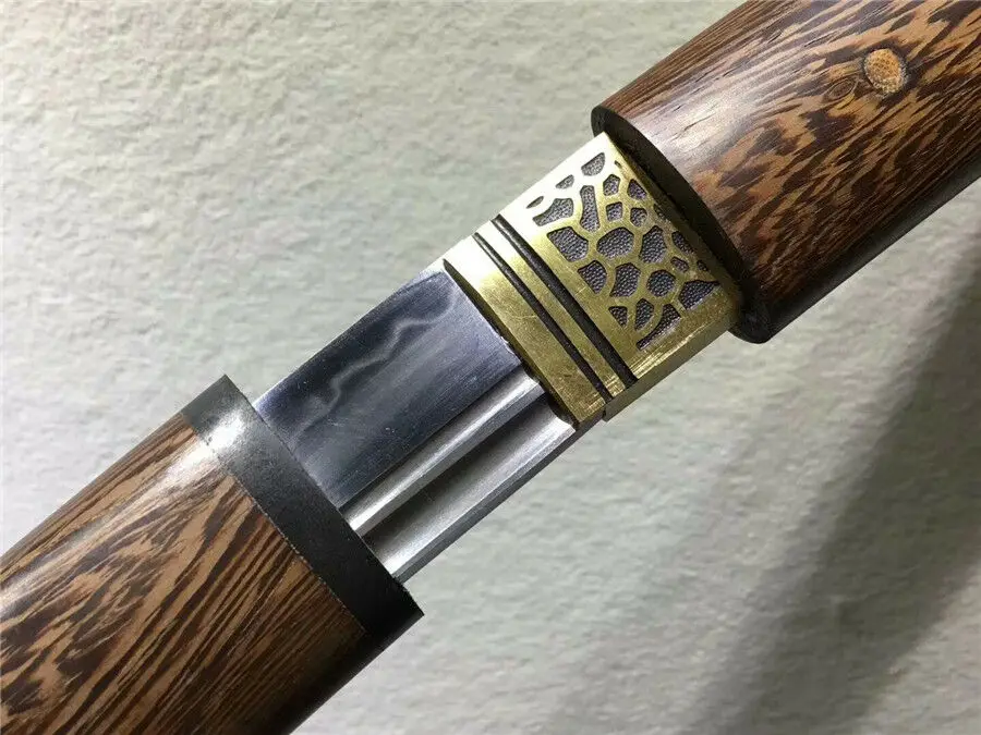 Уникальный японский короткий меч Wakizashi глина из закаленной стали T10|Мечи| |