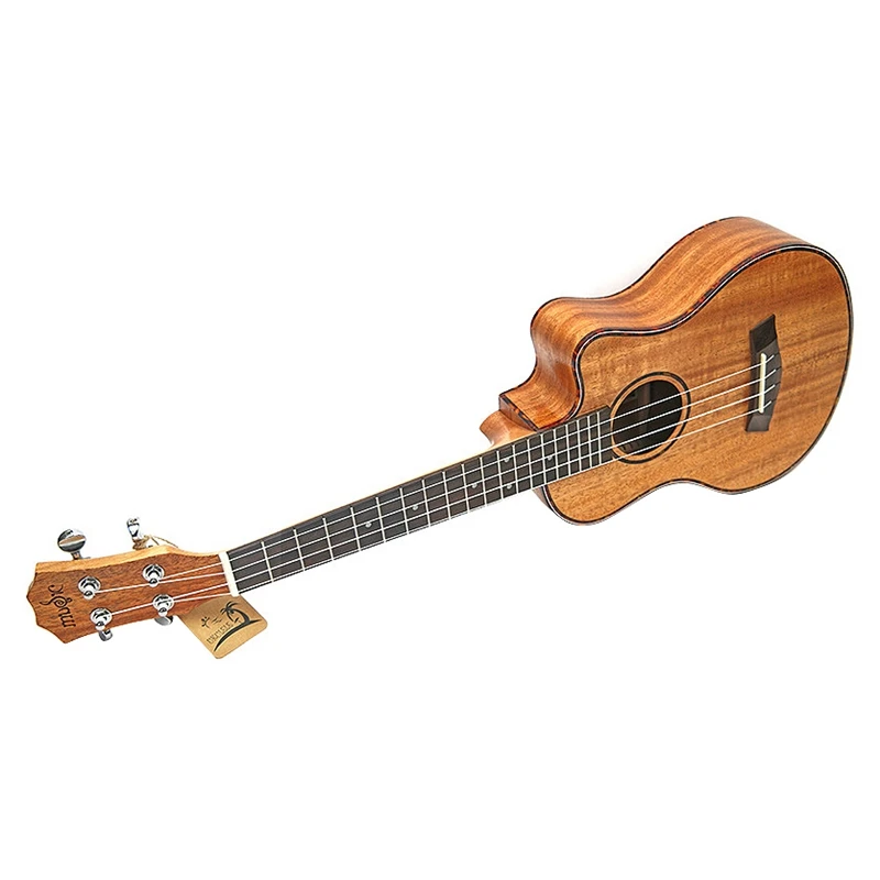 Tenor Acoustic 26 дюймов Гавайские гитары 4 струны для путешествий дерево красное