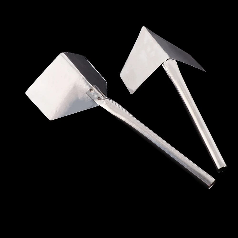 1 Pc Stainless Steel Garden Metal Handle 90 Degree Drywall Outdoor Corner Trowel Scrape Putty Edging Tool