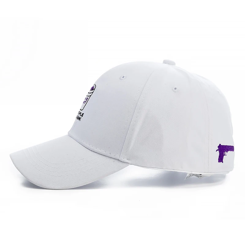 Высококачественная брендовая фиолетовая бейсболка с надписью Snapback хлопковая