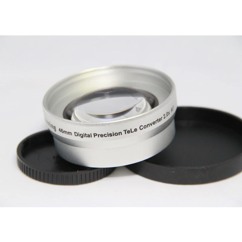 Конверсионный Объектив с бесплатной сумкой для объектива объектив камеры 46 мм 2.0x