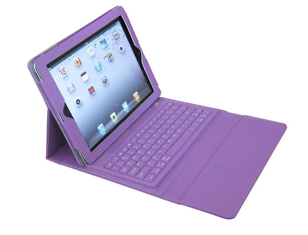 Силиконовый беспроводной чехол для клавиатуры Bluetooth iPad 2 чехол-подставка из