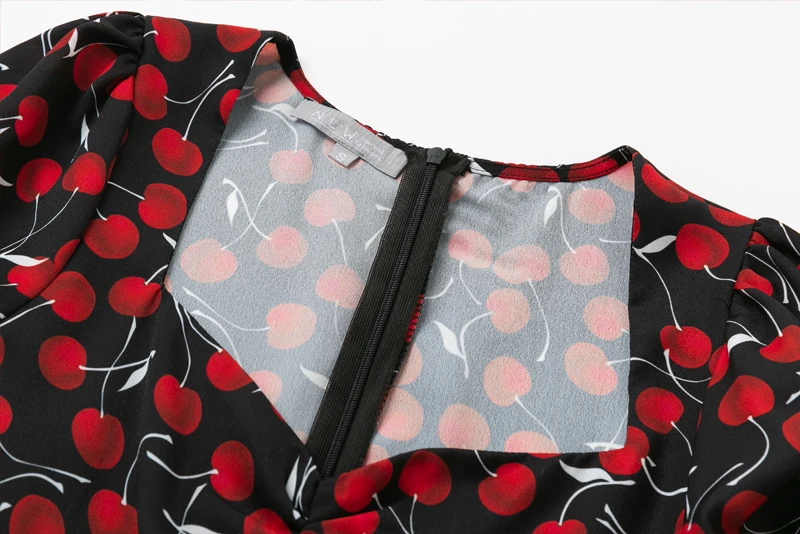 Женское повседневное платье с коротким рукавом черное длинное цветочным принтом