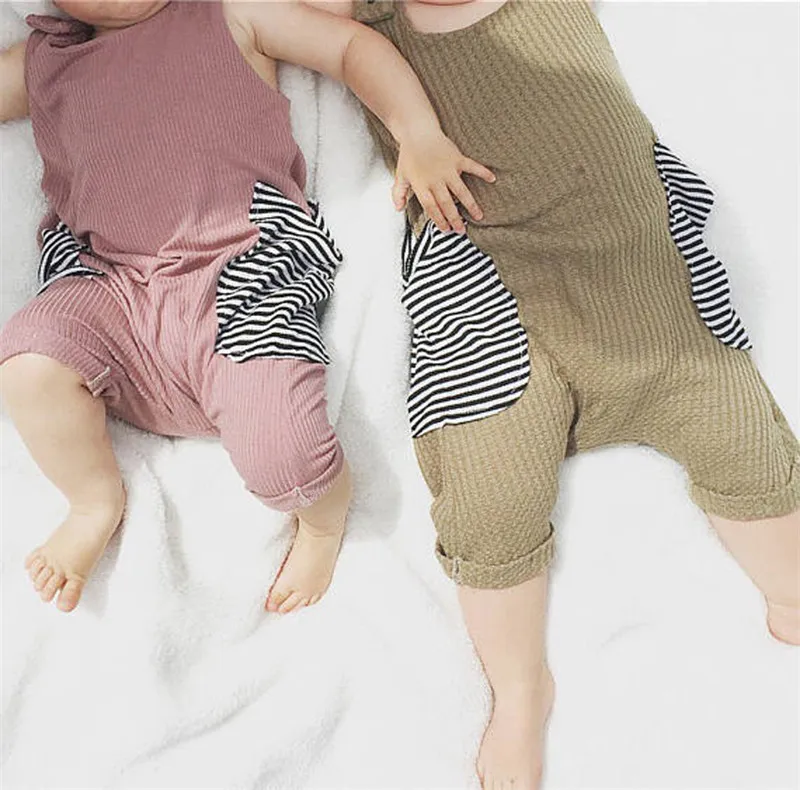 

Kids Baby Girl Boy Rompers Bodysuit Jumpsuit Short Pants Outfits Clothes Summer