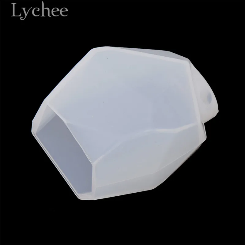 Lychee Life многоугольная белая свеча силиконовая форма 3D формы для свечей сделай сам
