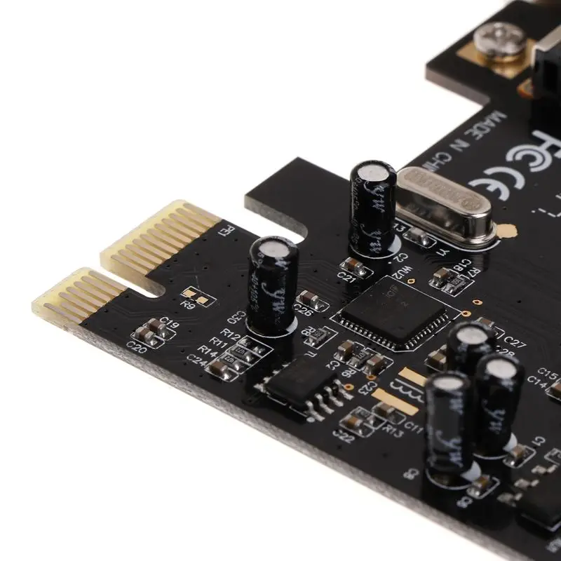Адаптер с 2 SATA eSATA 6 Гбит/с 3 0 на PCI-E Express адаптер конвертер | Компьютеры и офис