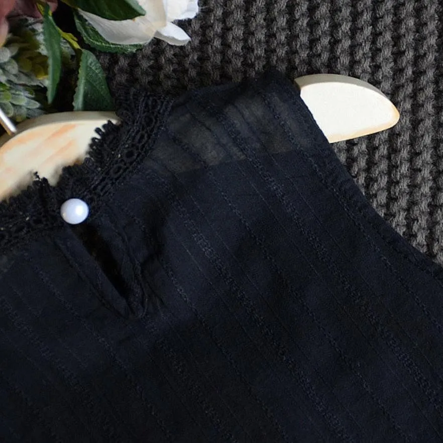 Новая детская одежда Блузка без рукавов для девочек из 2 предметов футболка +