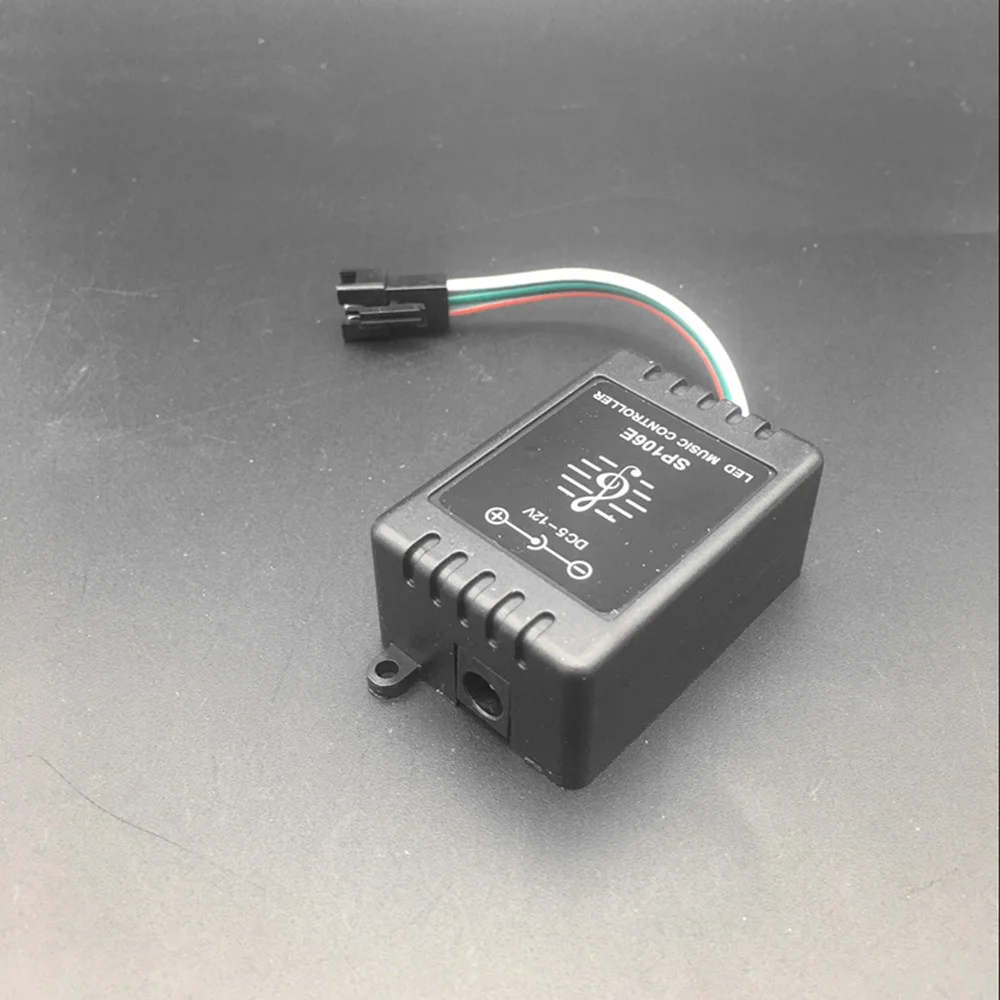 SP106E 9 клавиш Светодиодный музыкальный контроллер DC5V 12V WS2811/WS2812B/6812/1903/6803 Волшебная