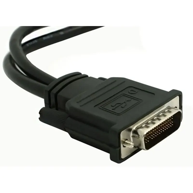 59 контактов DVI двойной разъем VGA кабель 0 25 м|Компьютерные кабели и разъемы| |