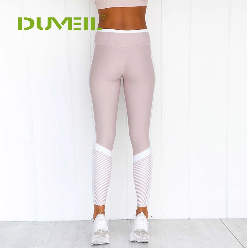 DUVEIL новые сексуальные модные женские леггинсы с принтом штаны для йоги и