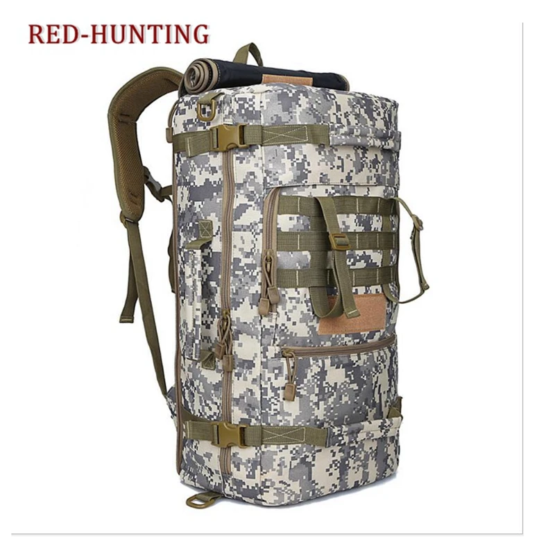 

Military Backpack Waterproof Nylon School Bag Camouflage Backpacks Multi-function Men Women Travel Bags