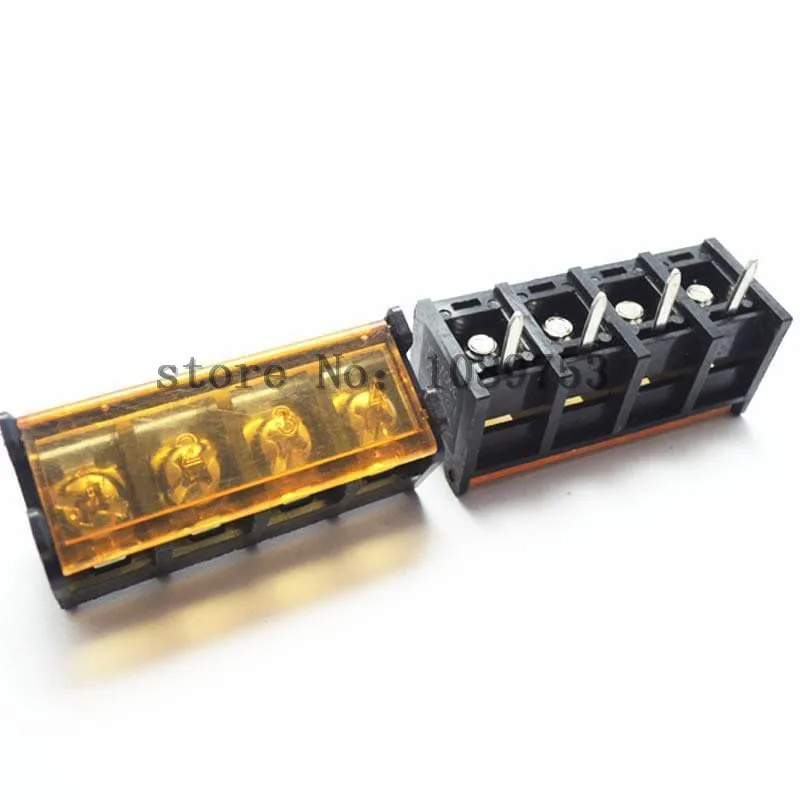 5 шт. HB-9500 2 P-10 P 9,5 мм барьер клеммный блок разъем с крышкой PCB крепление