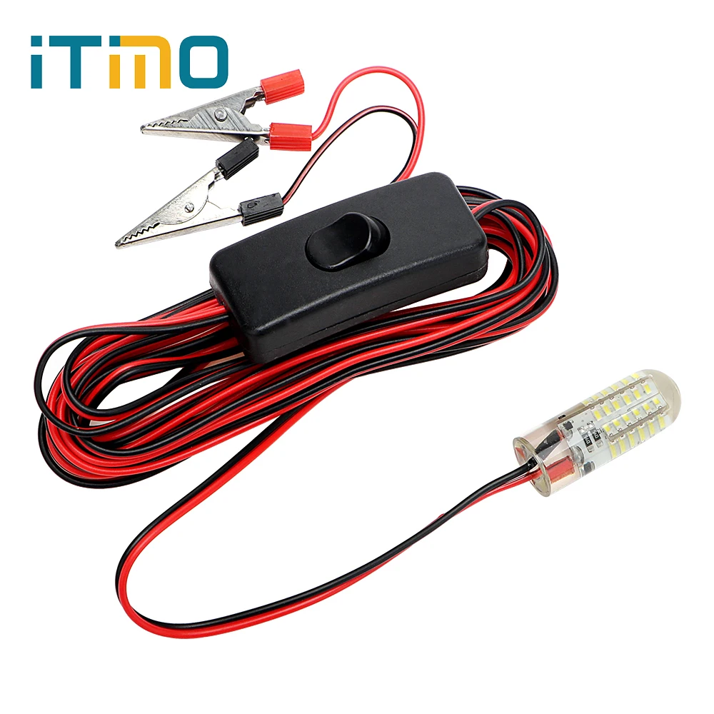 ITimo 48 светодиодов светильник для рыбалки яркий рыболовный подводная лодка ночной