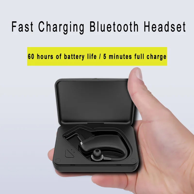 Беспроводные наушники V10 с микрофоном быстрая зарядка Bluetooth 5 0 голосовое