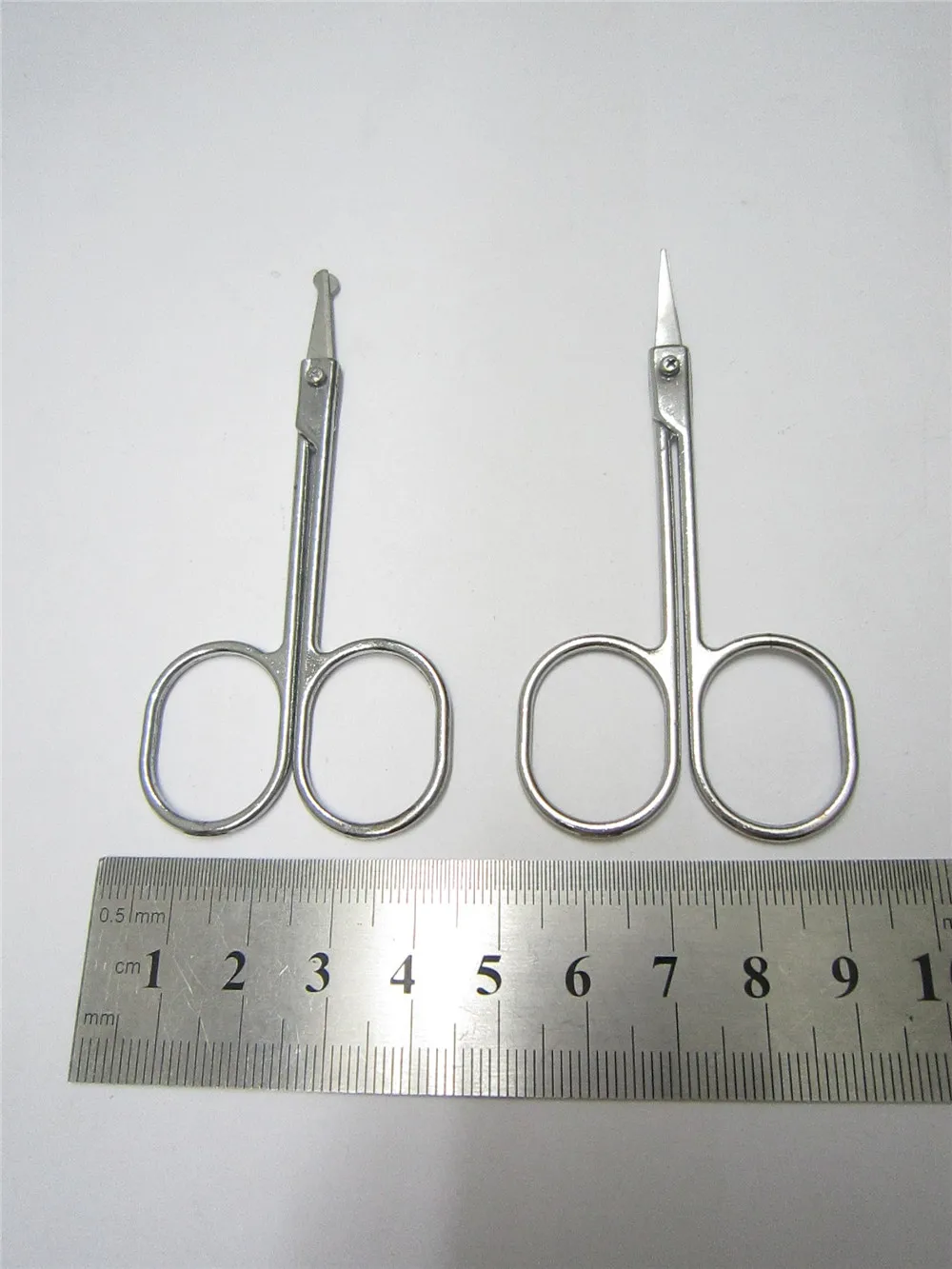 Детские безопасные ножницы триммер для бровей красоты ресниц мини Ножницы