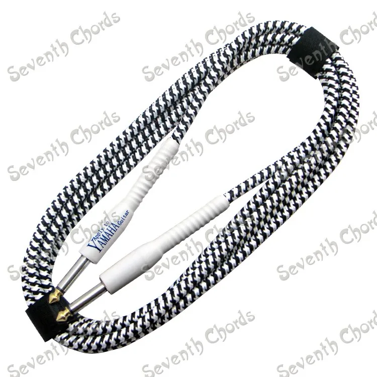 Кабель в тканевой оплетке 5 м гитарный кабель аудио для подключения