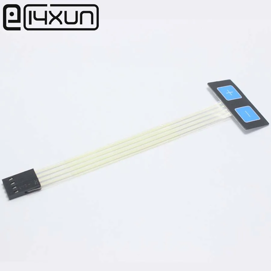 Eclyxun 1 шт. 2 ключа Т-образный мембранный переключатель матричная клавиатура+-дисплей переключатель diy части