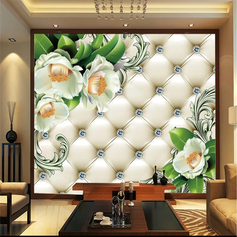 Обои для студийной фотосъемки мягкая посылка с алмазным цветком настенная