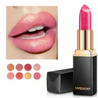 Водостойкая блестящая Помада для губ, стойкий пигмент телесного, розового, красного, золотого цвета, мерцающие помады русалки, Косметика для макияжа губ