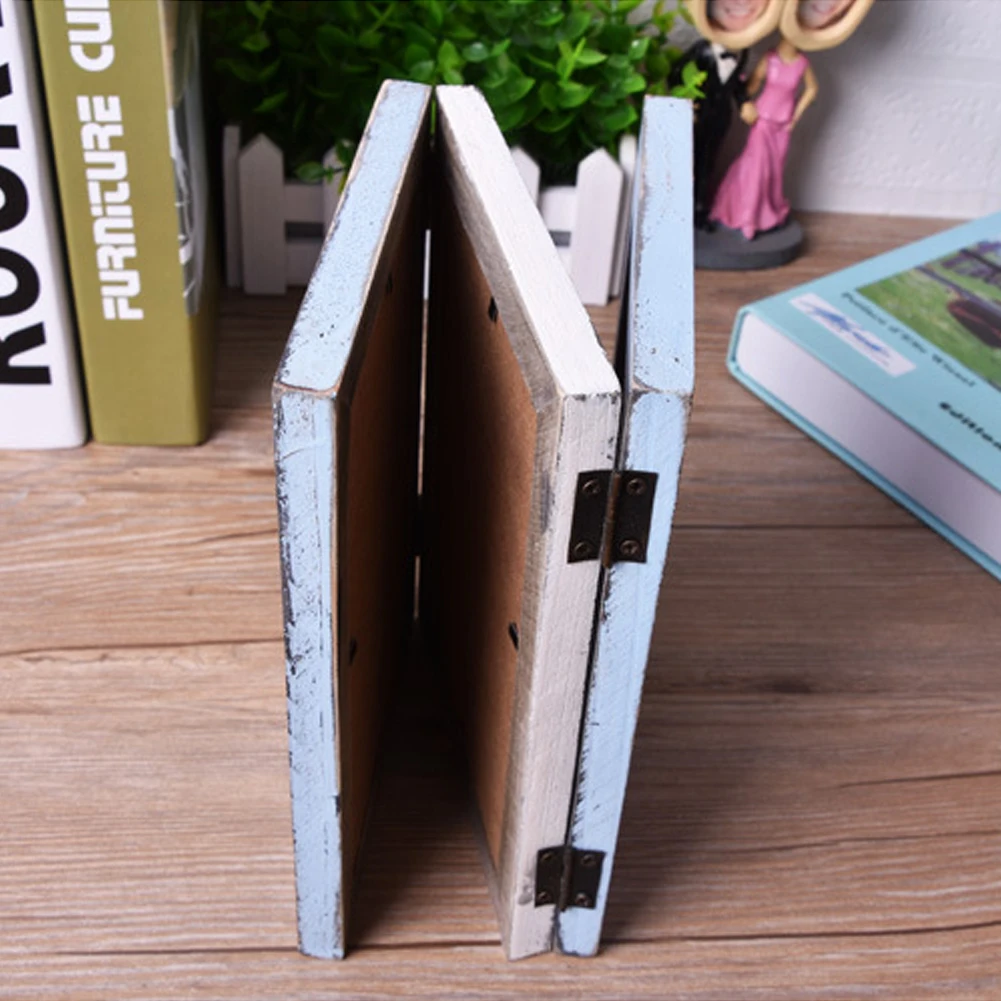 Орнамент картина деревянный фермерский дом Настольный складной Ретро ремесла