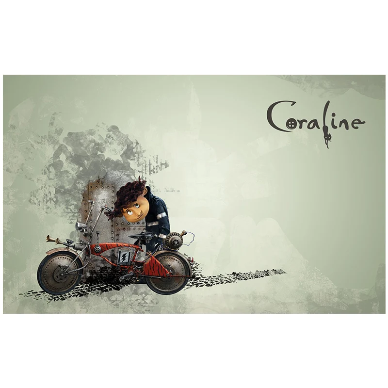 Цвет: желтый Аниме постеры coraline модульные картины DIY картина маслом по номерам настенные художественные холст картины украшения спальни - Цвет: Цвет: желтый