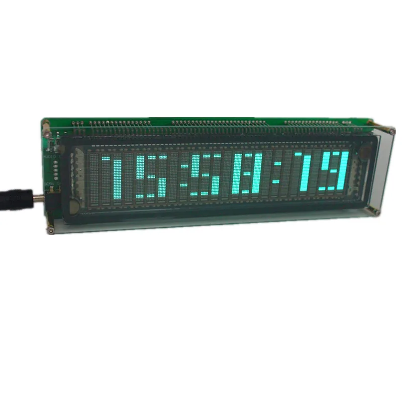AK2515 VFD Музыка Аудио индикатор спектра 15 уровень VU метр экран дисплей усилитель доска точность часы Регулируемый режим АРУ