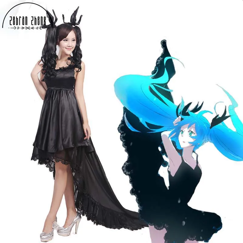 Новое поступление Vocaloid Deep Sea Girl Hatsune Miku маскарадный костюм женское платье для девочек длинная юбка платье Hallween платье на заказ