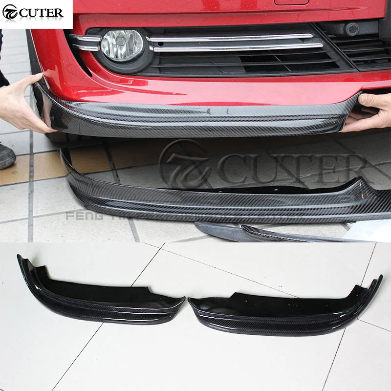 Автомобильные передние бамперы F30 из углеродного волокна боковой разветвитель