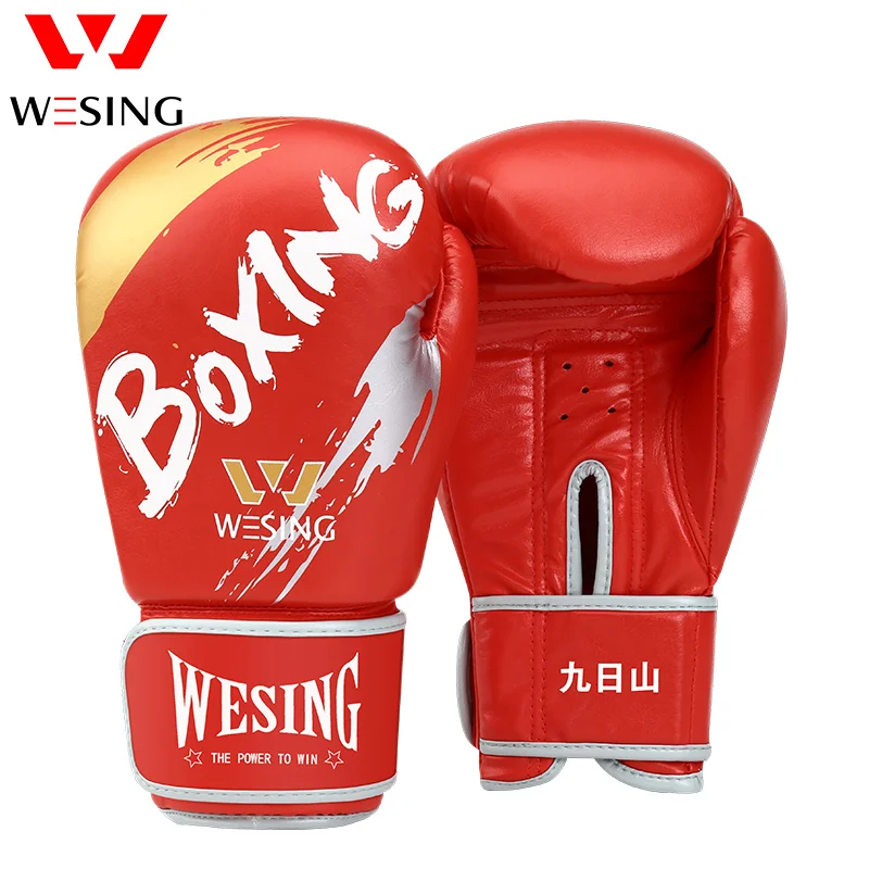 Wesing Sports боксёрские перчатки для спарринга Muay thai боевые искусства боксерские