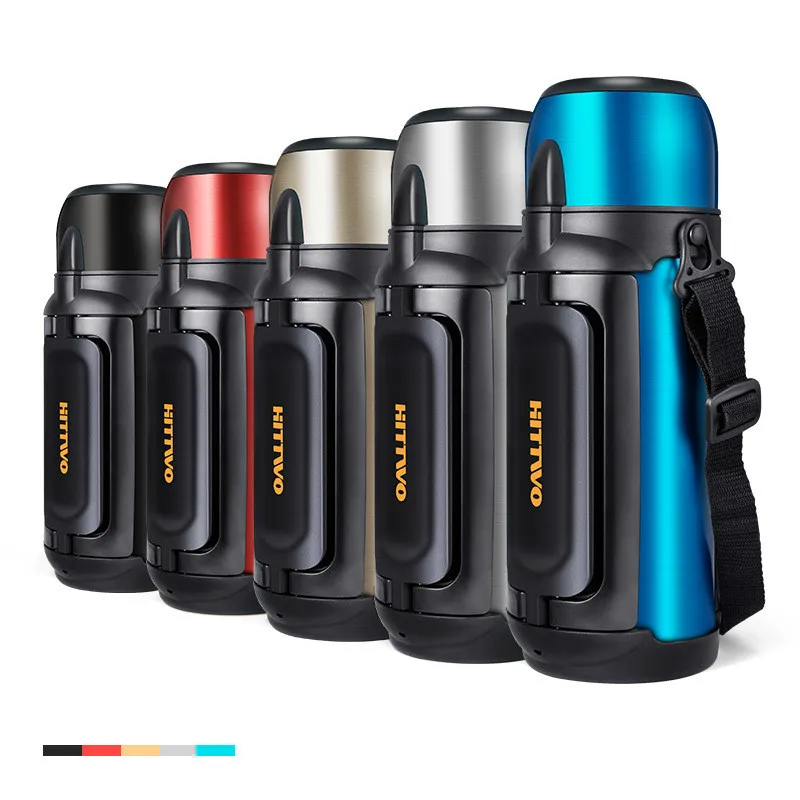 1500 мл Изолированная бутылка для воды из нержавеющей стали вакуумные фляжки