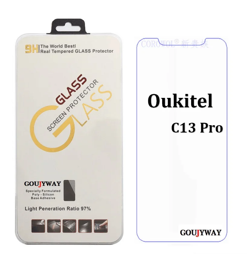 Для Oukitel C13 Pro закаленное стекло для 6 18 &quotЭкран протектор смартфонов Защитная